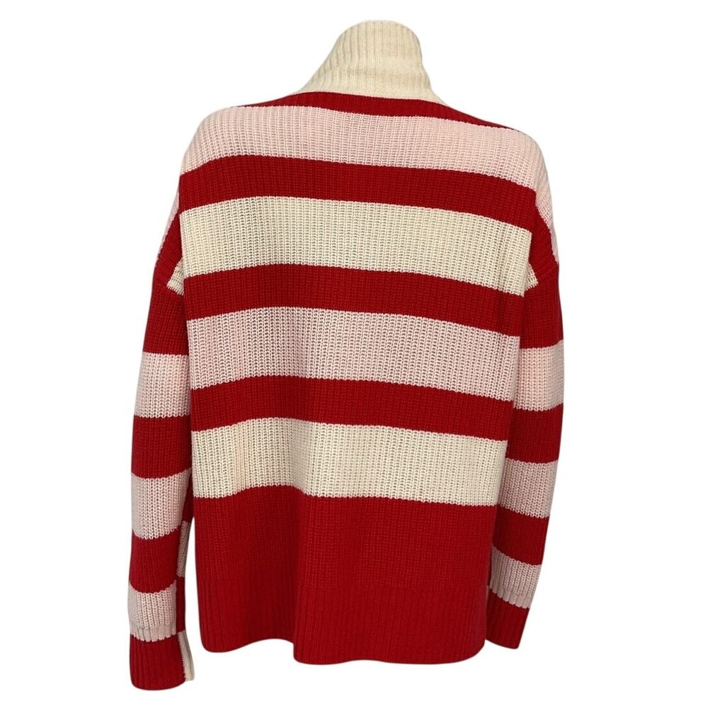 Solid & Striped Knit Red Adriana Sweater Size XS - Picture 3 of 4